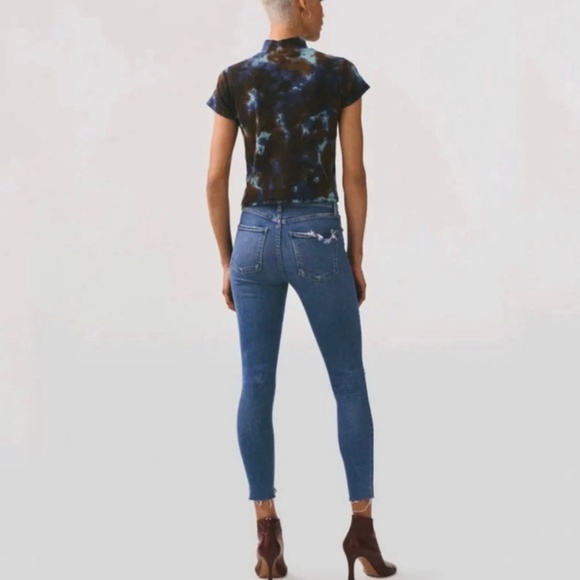 Agolde Sophie Ankle Jean In Pentacle - Picture 3 of 11